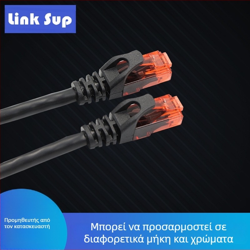 Μη θωρακισμένο Cat6 καλώδιο δικτύου από χαλκό χωρίς οξείδωση, εσωτερική χρήση, μοντέλο LS-C06UTP-XX-XX, εφελκυστική αντοχή 600, συμπιεστική αντοχή 600P, ρυθμός μετάδοσης 10