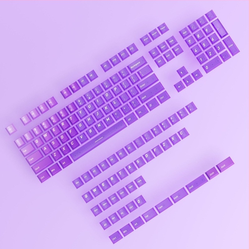 Εξατομικευμένα καλύμματα πλήκτρων για μηχανικά πληκτρολόγια — Sublimation, ABS υλικό, υψηλή παραμετροποίηση
