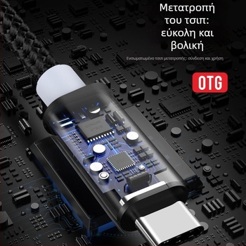 OTG προσαρμογέας USB-C, καλώδιο δεδομένων για κινητό/Tablet, αναγνώστη καρτών και U disk — Μοντέλο F5, Patch Cord, USB Extension HUB, 2022