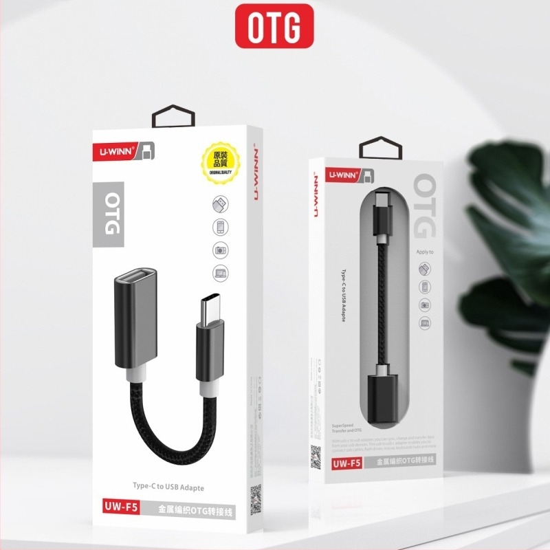 OTG προσαρμογέας USB-C, καλώδιο δεδομένων για κινητό/Tablet, αναγνώστη καρτών και U disk — Μοντέλο F5, Patch Cord, USB Extension HUB, 2022