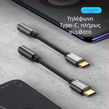 Baseus L54 USB-C καλώδιο ψηφιακού ήχου και προσαρμογέας ακουστικών για Android P30 και Meizu 16S