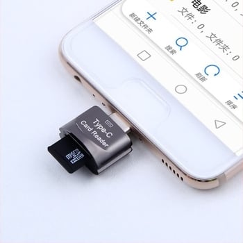 Type-C OTG USB 3.1 αντάπτορας για Android με αναγνώστη καρτών TF, μοντέλο 0606
