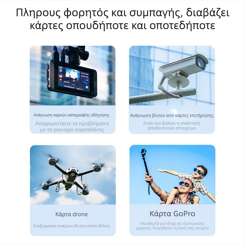 WG-520 USB 2.0 OTG αναγνώστης καρτών – SD/TF μνήμης, Lightning/USB διεπαφή, κράμα αλουμινίου, συμβατό με συσκευές Apple