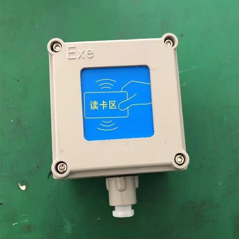 Αντιεκρηκτικός επαφικός αναγνώστης καρτών, μοντέλο ExdIIBT6Gb, εύρος ανίχνευσης 100, χρόνος ανάγνωσης 10, λειτουργική συχνότητα 1000