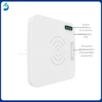 UHF RFID Επιτραπέζιος Αναγνώστης-Γραφέας CK-D1L, απόσταση ανάγνωσης 30, 840–960 MHz