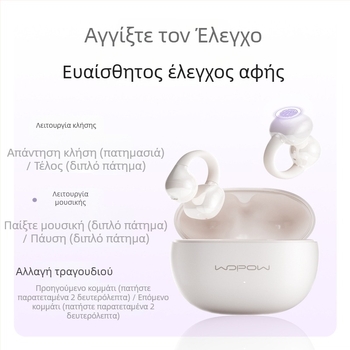 Ασύρματα Bluetooth in-ear ακουστικά Wopin OWS18, USB βύσμα, βάρος 36 g, απλός σχεδιασμός