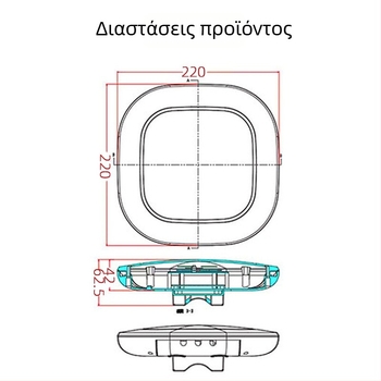 Κέλυφος για ασύρματο δρομολογητή/γέφυρα – ABS υλικό, εξωτερικά αδιάβροχο, ηλεκτρονικό περίβλημα, μάρκα Fudeyu, παραμετροποίηση εκτύπωσης διεπαφής