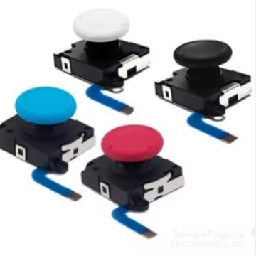 NS Controller – 3D Joystick για Nintendo Switch, αριστερό/δεξί Joy-Con χερούλι, 35 g