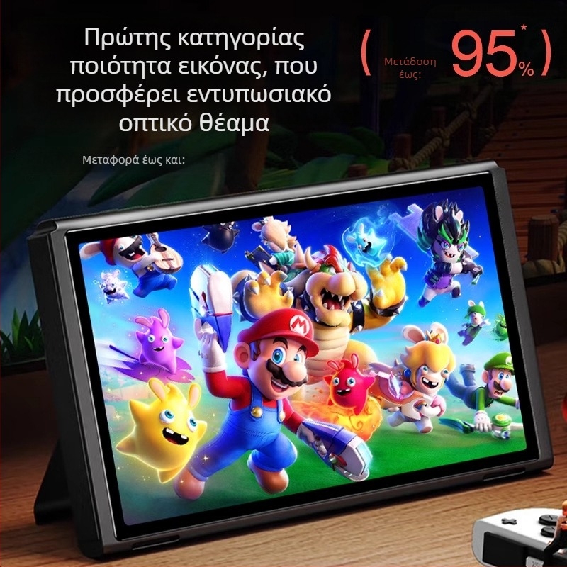 AR αντι-ανακλαστικό προστατευτικό οθόνης για Nintendo Switch, 0,17 mm, διαπερατότητα 95%, αντι-αποτυπώματα