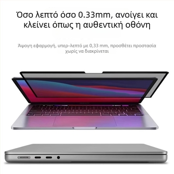Taoxin Προστατευτικό οθόνης ιδιωτικότητας για MacBook Air 13 και MacBook Pro 15 — HD Anti-Peep φιλμ, συμβατό με τη σειρά MacBook, βάρος 25 g, κυκλοφόρησε το 2024