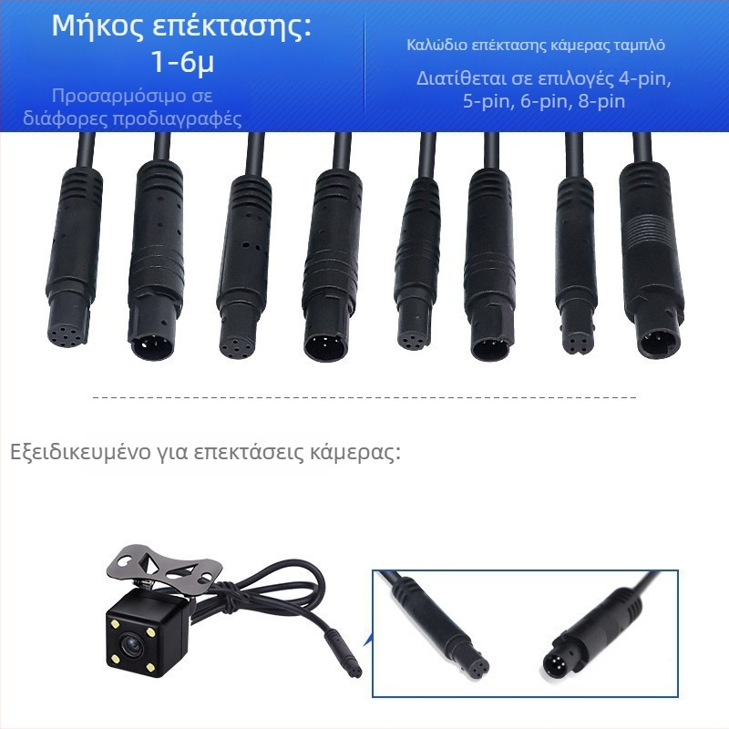 4568P BMW καλώδιο επέκτασης βίντεο για κάμερα οπισθοπορείας