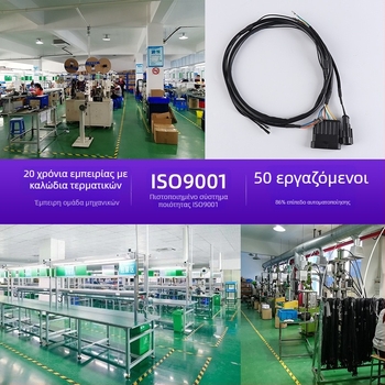 Καλωδίωση αυτοκινήτου για κάμερες, 2-14 αγωγοί, χαλκός με επικάλυψη κασσίτερου, PVC περίβλημα, 220V, παραγγελία κατά παραγγελία