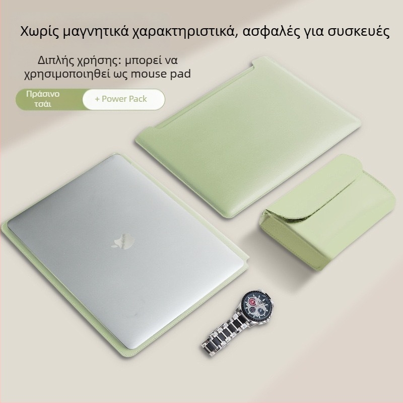 Εσωτερική τσάντα για MacBook Pro και Air – Συνθετικό δέρμα; Μάρκα XULIS; Συμβατότητα: MacBook Pro, MacBook Air