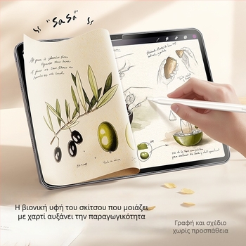 Προστατευτικό οθόνης από θερμογυαλί για iPad – εμπρόσθια μεμβράνη, ματ φινίρισμα, αντι-δακτυλικά αποτυπώματα, πλήρης κάλυψη οθόνης