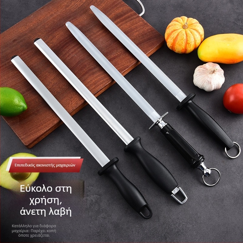 Ράβδος ακονίσματος για επεξεργασία κρέατος, διαμαντό λεπτοκόκκο υπέρ-πυκνής δομής, κωδ. Yc-60, δυνατότητα εκτύπωσης λογότυπου, εξατομίκευση.