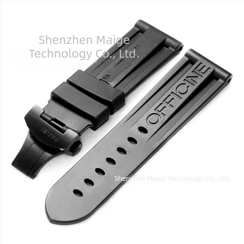 Panerai PAM00359 καουτσούκ λουράκι ρολογιού με κούμπωμα πεταλούδας