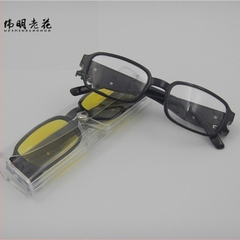 Γυαλιά ανάγνωσης με LED φως, νυχτερινή όραση, πλήρες πλαίσιο, φακοί ανθεκτικοί σε έκρηξη, για κοντινή и μακρινή χρήση