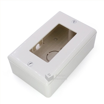 118 τύπου πλαστικό κουτί επιφανειακής τοποθέτησης για διακόπτες και πρίζες, αμερικανικά πρότυπα