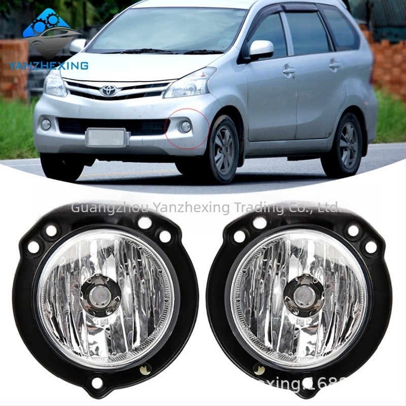 Μπροστινό φανάρι ομίχλης για Toyota 12-19 AVANZA — 19W, 12V, PP+PC, διάρκεια ζωής 50000 h