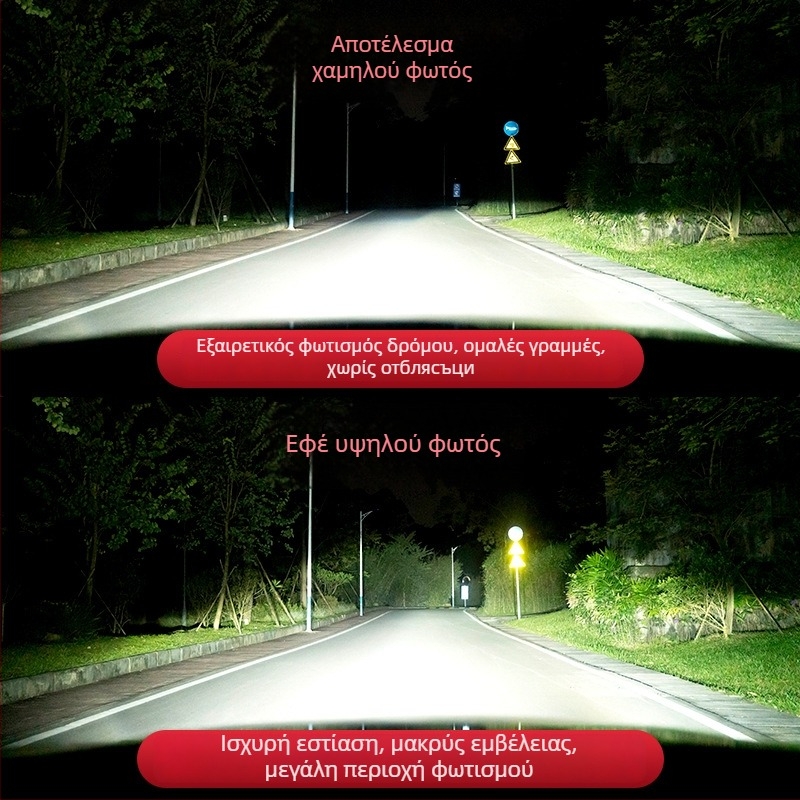 Kaiguangdi LED φανάρια αυτοκινήτου EC σειρά 180/200/220, 12V