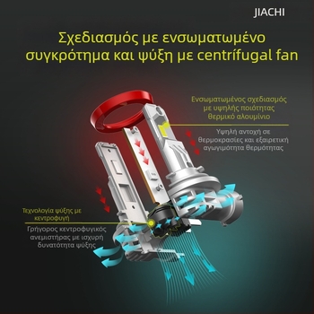 Φανάρι LED H1 αυτοκινήτου - άμεση τοποθέτηση με plug-in, 16W, 12V, 3600lm/ζεύγος