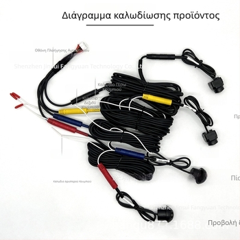 BG-307360 360° πανοραμική κάμερα με αποκωδικοποίηση, όλα-σε-ένα, AHD1080P, 2 MP, 180° ρυθμιζόμενη γωνία, 5V τροφοδοσία