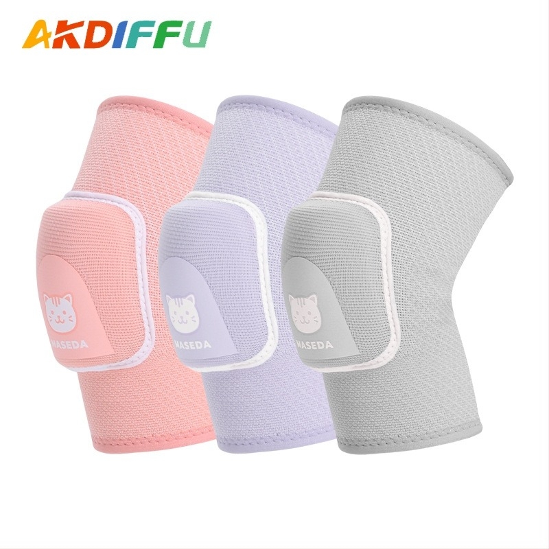 Παιδικά Επιθέματα Γονάτων για Χορό, Με Αφρώδες Εσωτερικό, Προστασία Γονάτων, Παχύτερο Σχέδιο