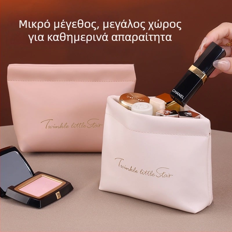 Τσαντάκι μακιγιάζ για κραγιόν – PU, στυλ τσάντας χειρός, Μοντέλο 8095, Πολυχρηστικός οργανωτής