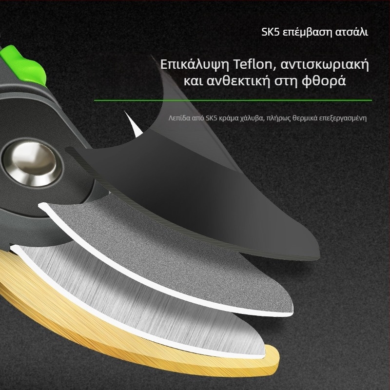 Shengda Κλαδευτήρια φρούτων – Ισχυρά ψαλίδια κλαδέματος για παχιά κλαδιά και φρούτα, κηπουρική και ανθοκομία – εξοικονόμηση προσπάθειας