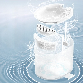 Δοχείο νερού για γάτες με έξυπνο αυτόματο κύκλο, αποσπώμενο, ασύρματος αισθητήρας (χωρίς εφαρμογή)