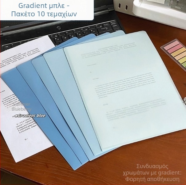 Φάκελος σε σχήμα L για έγγραφα A4, πλευρική είσοδος, μοντέλο Lxwjjia