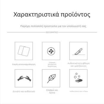 Θήκη προστασίας για MacBook Pro και MacBook Air – HRHPYM, Πλαστικό υλικό