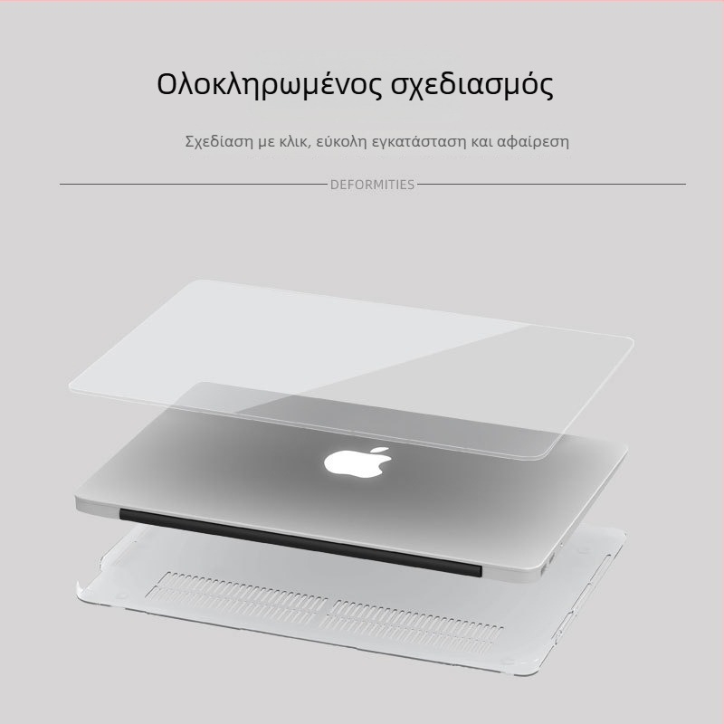 Θήκη προστασίας για MacBook Pro και MacBook Air – HRHPYM, Πλαστικό υλικό