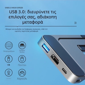 Switch2 βάση προβολής οθόνης — 4K60 HDMI μετατροπέας βίντεο, φορητή βάση USB-C για Nintendo Switch, Switch 2 και κινητές συσκευές