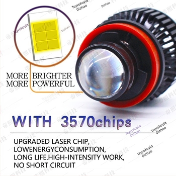 LED φανάρι ομίχλης με φακό λέιζερ (μοντέλο H11, 20W, 3000K/6000K)