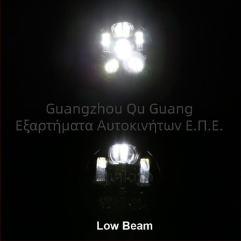 LED Φανάρι Harley Μοτοσικλέτας — 45W, 9-32V, 2800LM, IP65