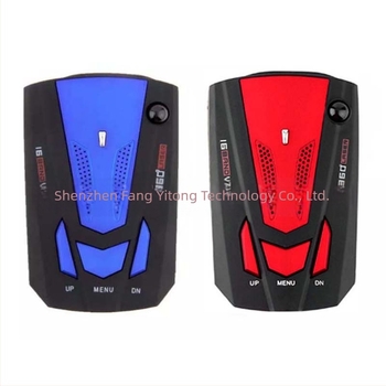 V7 αυτοκίνητο ραντάρ ανιχνευτής με έγκαιρη ειδοποίηση, ABS περίβλημα, 12V τροφοδοσία, βάρος 0,21 kg