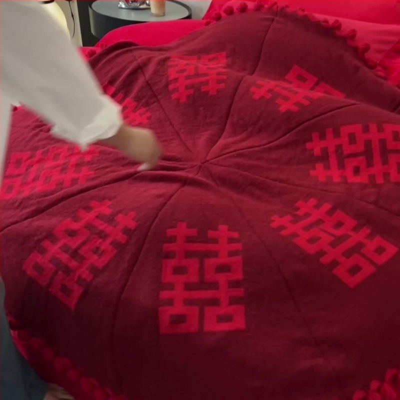 Χειροποίητο γαμήλιο φουλάρι crochet, πολυεστέρας, 3 κιλά+, ομοιόμορφο μοτίβο, κινέζικο στυλ, χειμώνας, δώρο για τη νύφη ή τις παρανυφές