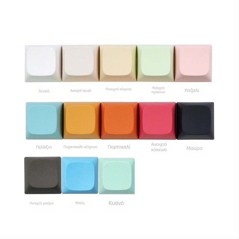 Προσαρμοσμένα καλύμματα πλήκτρων, προφίλ XDA ύψους, σχέδιο καρτούν με φιόγκο, εκτύπωση με σουμπλιμάτσιον, για κανονικά και μηχανικά πληκτρολόγια