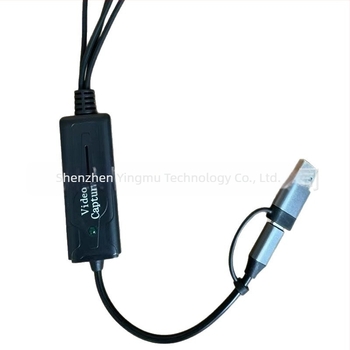 Κάρτα καταγραφής AV CVBS/S-Video σε USB-C με διεπαφή USB 2.0, ανάλυση 640x480@25Hz και 720x576@30Hz