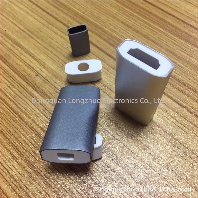 Longzhuo LZ-HDMI HUB θήκη από κράμα αλουμινίου για HUB με θύρες HDMI, VGA και DP