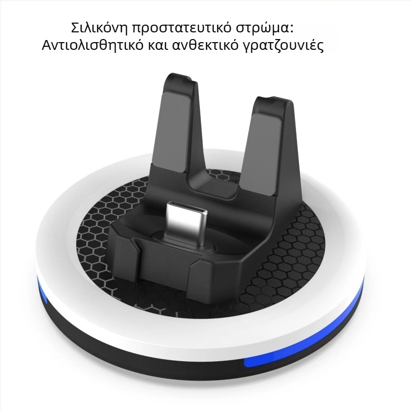 Βάση φόρτισης Pokémon GO Plus+ με φωτεινή ένδειξη • PGTECH • Διασύνδεση Type-C • Υλικό ABS • Συμβατή με Pokémon GO Plus+ • Περιλαμβάνει: φορτιστή και καλώδιο φόρτισης