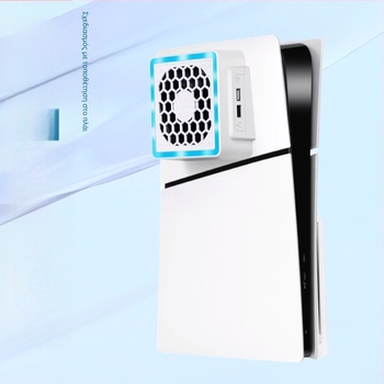 Ανεμιστήρας ψύξης PS5 Slim με RGB φωτισμό, USB-C διεπαφή, ABS περίβλημα, μοντέλο SY-PS5-598S