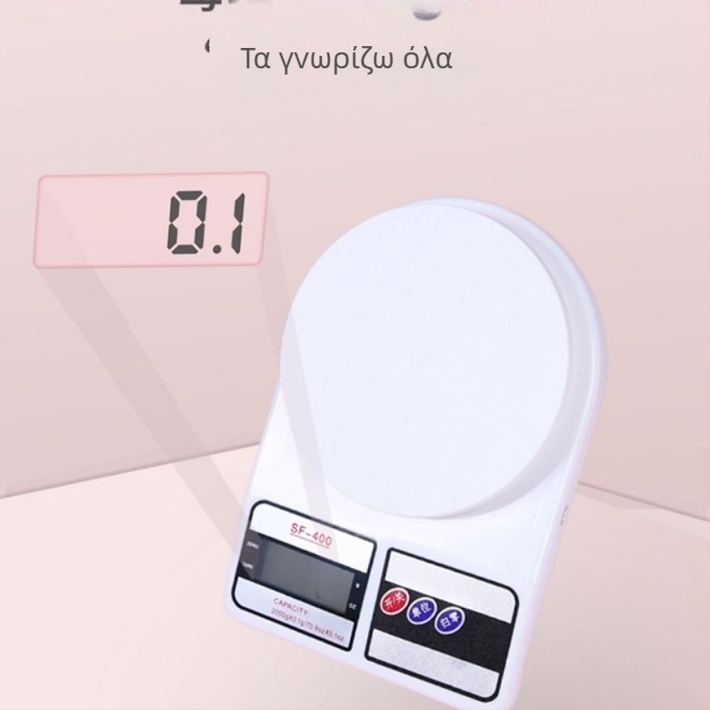 Ψηφιακή ζυγαριά κομμωτηρίου με λειτουργία απολέπισης — Xingling πολυλειτουργική ζυγαριά για βαφή μαλλιών και ανάμειξη χρωμάτων