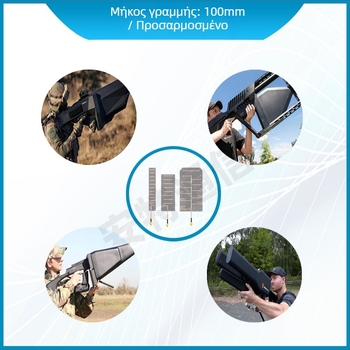 RTANT Κατευθυνόμενη κεραία αντι-UAV, υψηλός κέρδος, πολυζωνική 900MHz/1.2GHz/2.4GHz/5.2GHz/5.8GHz