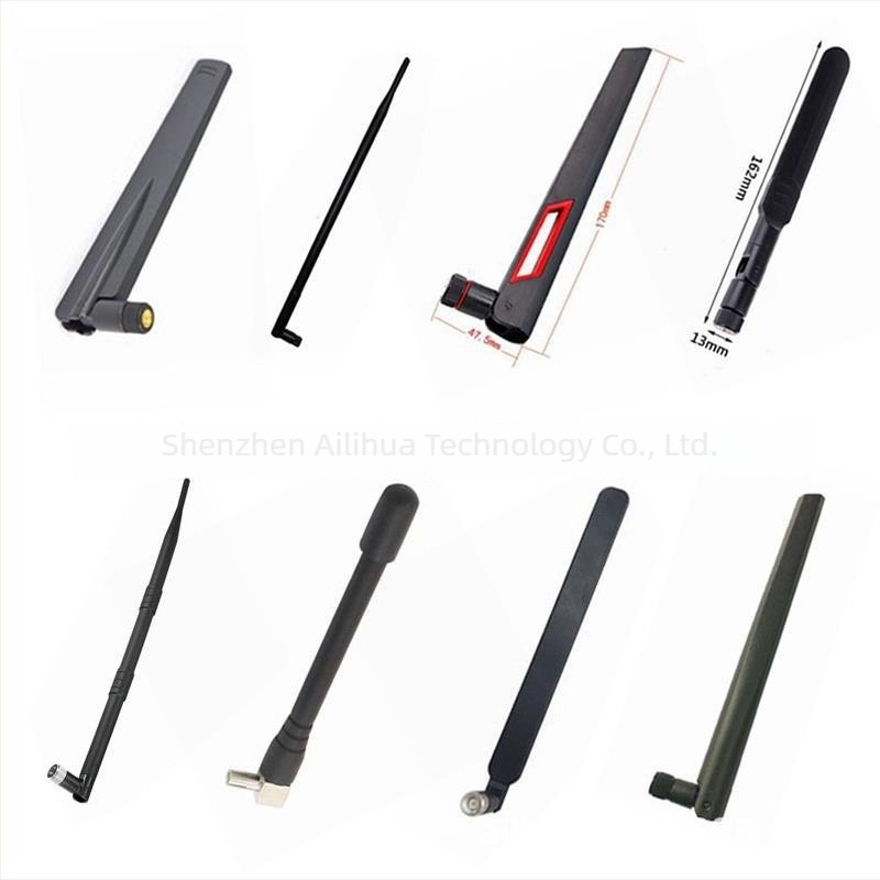 AH-LINK AH-195 Διζώνης κεραία Wi‑Fi για δρομολογητή, 2.4/5.8 GHz, 10 dB κέρδος, 50 Ω, SWR ≤ 1.5, 5V