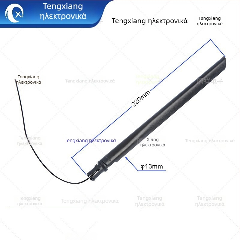 Tx-ap84 Tengxiang Glue-Stick Αντένα, κέρδος 2–12 dBi, προσαρμοζόμενο εύρος συχνοτήτων, αντίσταση εξόδου 50/70 Ω, SWR ≤1.8