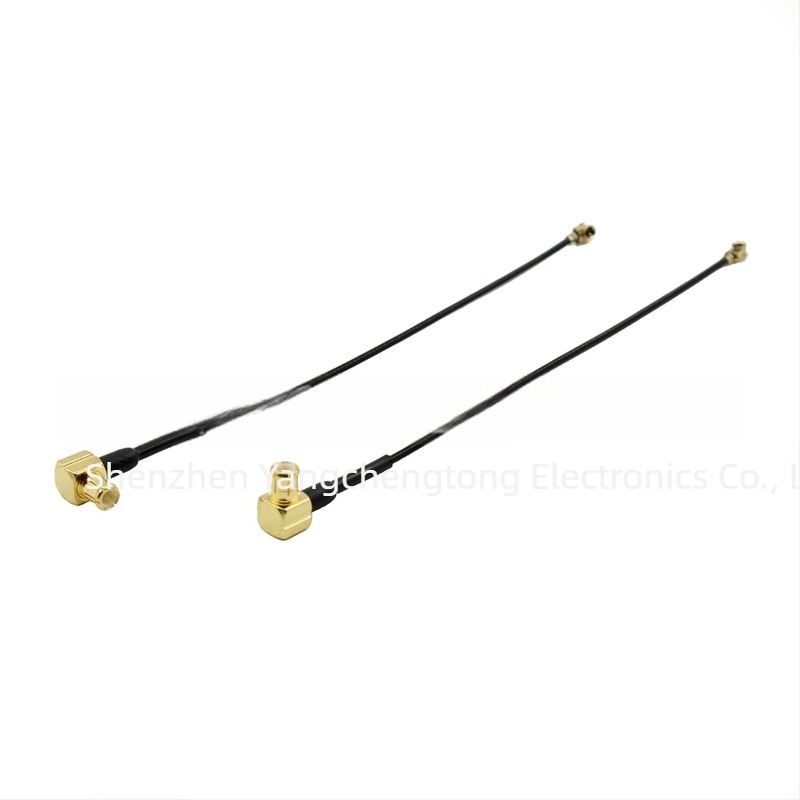 MCX καμπύλη θηλυκός συνδετήρας καλωδιακή επέκταση RG316, MCX, μοντέλο YCT025, 50 Ω, εύρος συχνοτήτων 600–6000 MHz, SWR ≤1.5, τάση λειτουργίας 3–5 V