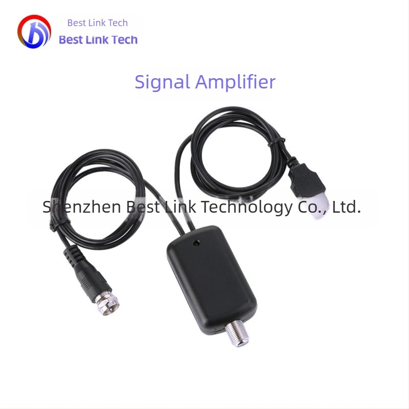 Κεραία TV εσωτερικού χώρου με ενίσχυση 25 dBi (φάσμα συχνοτήτων 172–240 MHz; 470–862 MHz; αντίσταση 75 Ω; SWR ≤ 2; τροφοδοσία 5 V)