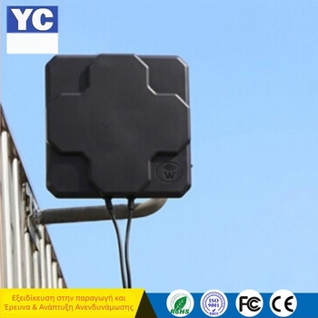 Εξωτερική επίπεδη κεραία 4G LTE με υψηλό κέρδος 18 dB, κατευθυνόμενη βάση σταθμός για μακρινή ασύρματη μετάδοση